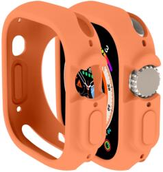 Husă TPU HALF COVER pentru Apple Watch Ultra 1 / 2 49mm portocaliu