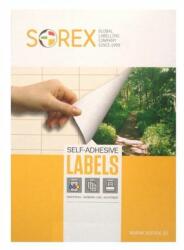 Sorex Etichete autoadezive 8/A4 105x74 100 coli/top (XP105074)