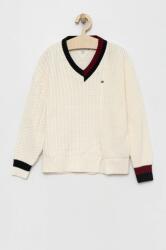 Tommy Hilfiger pulover copii culoarea alb 9BYY-SWG01T_00X