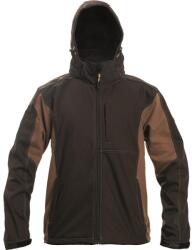 Cerva Férfi softshell dzseki DAYBORO - Sötétbarna | 4XL (0301057669007)