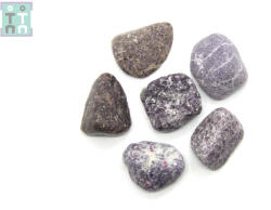 Lepidolit Mineral Natural Rulat - 30-33 x 20-26 mm - ( XL ) - 1 Buc