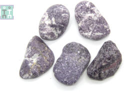 Lepidolit Mineral Natural Rulat - 45-55 x 28-38 mm - ( XXL ) - 1 Buc