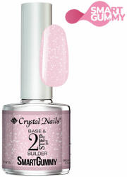Crystalnails 2S SmartGummy Rubber base gel - Nr5 Shimmer candy 8ml