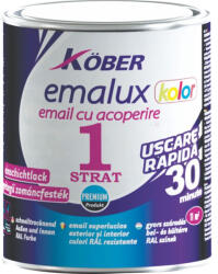 Kober Emalux Alb 0.75l (2954)
