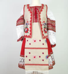 Ie Traditionala Costum traditional fetite Mira - ( o vesta si 2 fote )