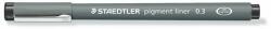 STAEDTLER Pigment Liner 308 0,3 mm fekete (TS308039)