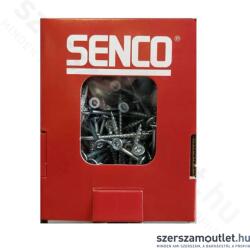 SENCO Lapos fejű szerkezetépítő csavar, szénacél cink bevonat 50db 8, 0x100 T40 BZ (HBS-80100-FH40) (HBS-80100-FH40)