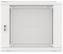 Lanberg WF01-6609-10S lapraszerelt szürke fali rack szekrény 19inch flat pack 9U/600x600mm (WF01-6609-10S) (WF01-6609-10S)