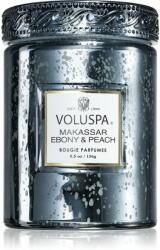 Voluspa Vermeil Makassar Ebony & Peach lumânare parfumată 156 g
