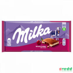Milka Táblás Csokoládé 100Gr Cherry Cream