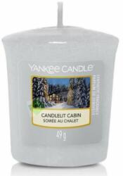 Yankee Candle lumânare votivă Candlelit Cabin 49 g