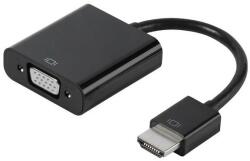 Vivanco Адаптер Vivanco - 45493, HDMI/VGA, черен (45493)
