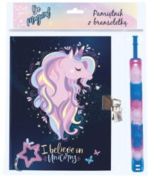 Derform Unikornis kulcsos napló POP IT karkötővel - Dream Unicorn (PKBJR13)