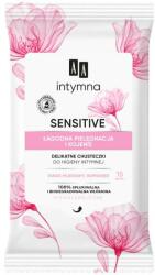 AA Șervețele pentru igiena intimă, 15 buc - AA Intimate Sensitive Delicate Hygiene Wipes 15 buc