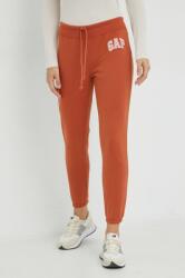 Gap pantaloni de trening femei, culoarea rosu, cu imprimeu 9BYY-SPD0TS_92X