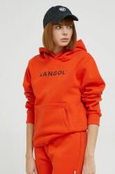 Kangol bluza unisex, culoarea portocaliu, cu glugă, cu imprimeu 9BYY-BLU014_22X (KAF22UHDS102)