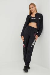 Labellamafia pantaloni de trening femei, culoarea negru, cu imprimeu MBYY-SPD01P_99X