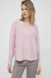 Sisley bluza femei, culoarea roz, neted 9BYY-BDD08E_30X