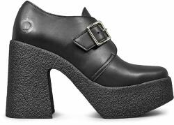 Altercore pantof Rachel femei, culoarea negru, cu platforma MBYY-OBD01H_99X