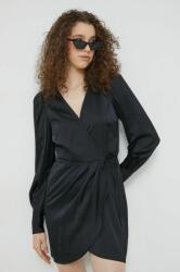 Abercrombie & Fitch rochie culoarea negru, mini, drept 9BYY-SUD1R0_99X