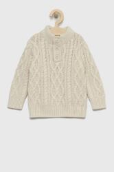 GAP pulover pentru copii din amestec de lana culoarea bej, călduros 9BYY-SWB02S_01X