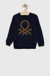Benetton pulover pentru copii din amestec de lana culoarea albastru marin, light 9BYY-SWB02C_59X