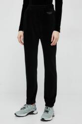 Pepe Jeans pantaloni de trening Cora femei, culoarea negru, neted 9BYY-SPD0EI_99X