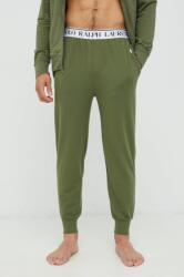 Ralph Lauren pantaloni barbati, culoarea verde, neted 9BYY-SPM0O0_91X