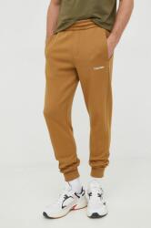 Calvin Klein pantaloni de trening bărbați, culoarea maro, uni K10K109940 9BYY-SJM013_82X