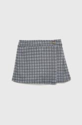 Abercrombie & Fitch fusta fete culoarea gri, mini, drept 9BYY-SDG030_90X