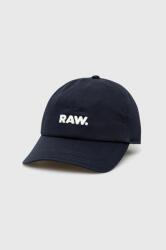 G-Star Raw șapcă culoarea albastru marin, neted 9BYY-CAM0D4_59X
