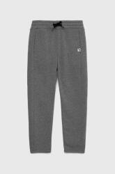 Abercrombie & Fitch pantaloni de trening pentru copii culoarea gri, melanj 9BYY-SPB0CY_90X