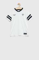 Abercrombie & Fitch tricou copii culoarea alb, cu imprimeu 9BYY-TSB08N_00X