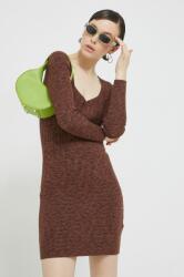 Abercrombie & Fitch rochie culoarea maro, mini, mulata 9BYY-SUD1R5_88X