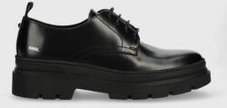 Karl Lagerfeld pantofi de piele Bureau Ii barbati, culoarea negru 9BYY-OBM24Y_99X