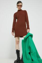 Abercrombie & Fitch rochie culoarea maro, mini, drept 9BYY-SUD1RL_84X