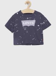 Levi's tricou de bumbac pentru copii culoarea albastru marin 9BYY-TSG06L_45X