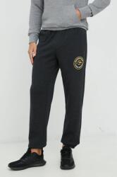 Quiksilver pantaloni de trening barbati, culoarea gri, cu imprimeu 9BYY-SPM0JK_90X