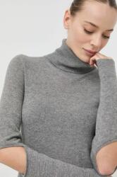 Beatrice .b pulover de lana femei, culoarea gri, light, cu guler MBYY-SWD015_90X