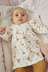 Zippy rochie bebe culoarea alb, mini, evazati 9BYY-SUG0D5_00X