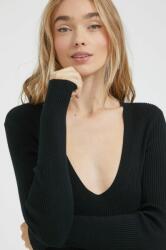 Abercrombie & Fitch pulover femei, culoarea negru 9BYY-BDD0DO_99X