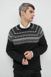 GAP pulover de bumbac barbati, culoarea negru, 9BYY-SWM0SU_99X