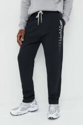 Abercrombie & Fitch pantaloni de trening barbati, culoarea negru, cu imprimeu 9BYY-SPM0TE_99X