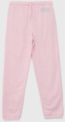 Levi's pantaloni de trening pentru copii culoarea roz, cu imprimeu 9BYY-SPG08M_30X