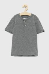 Abercrombie & Fitch tricou copii culoarea gri, neted 9BYY-TSB095_90X