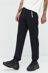 Sixth June pantaloni de trening barbati, culoarea negru, cu imprimeu 9BYY-SPM0UJ_99X