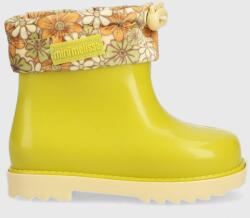 Melissa cizme copii Rain Boot Iii Bb culoarea verde 9BYY-OBG06A_71X