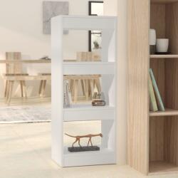 vidaXL Bibliotecă/Separator cameră, alb, 40x30x103 cm, PAL (811610) - comfy