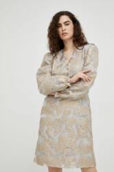 Bruuns Bazaar rochie culoarea gri, mini, evazati 9BYY-SUD17N_09X