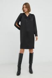 NISSA rochie culoarea negru, mini, drept MBYY-SUD037_99X
